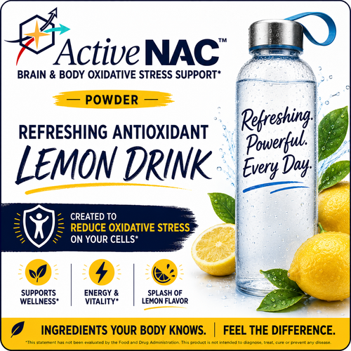 ActiveNAC™ Powder - Brain & Body Oxidative Stress Supplement