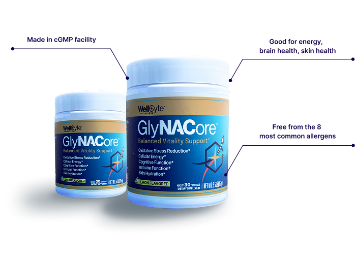 GlyNACore Balanced Vitality Support Powder