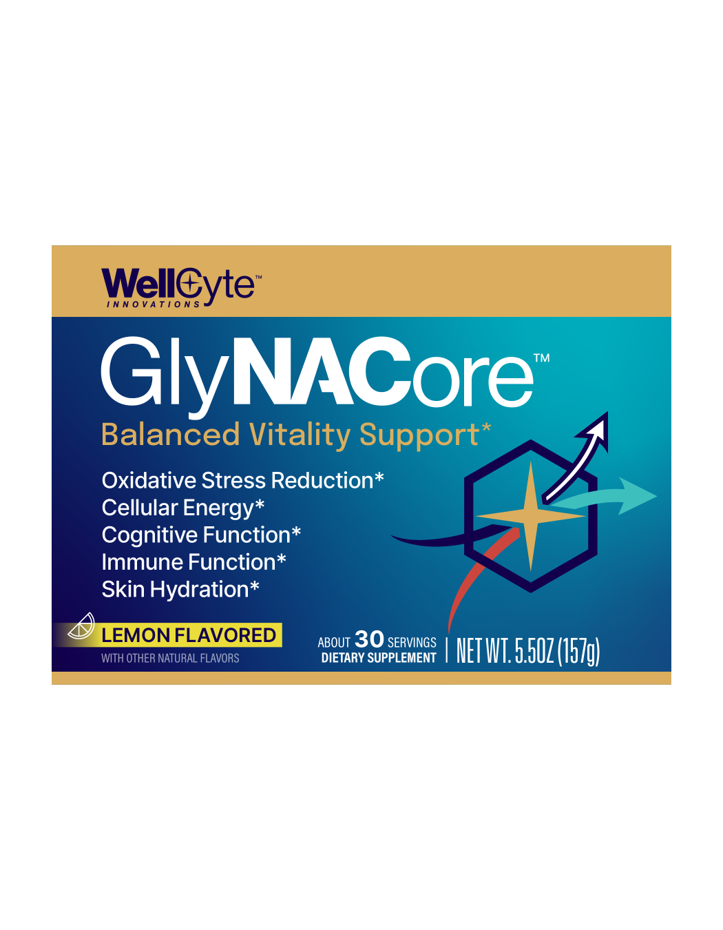 GlyNACore Balanced Vitality Support Powder